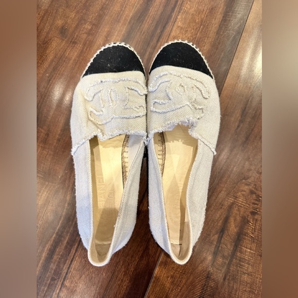 Chanel cream espadrilles size 40 - Picture 6 of 16